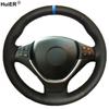 For BMW E70 X5 2008- 2013 E71 X6 2008 -2014 Hand Sewing Car Steering Wheel Cover