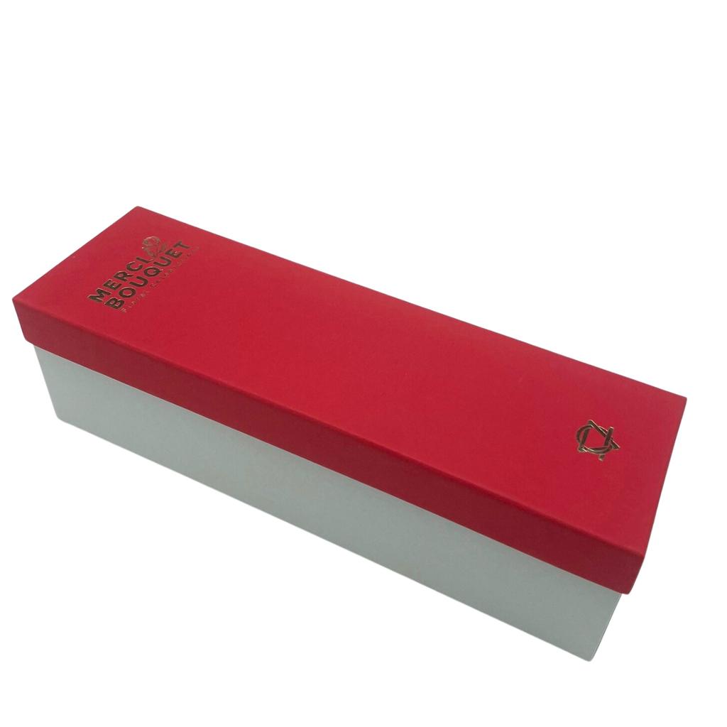 Soap Flowers Long Box, Red Roses