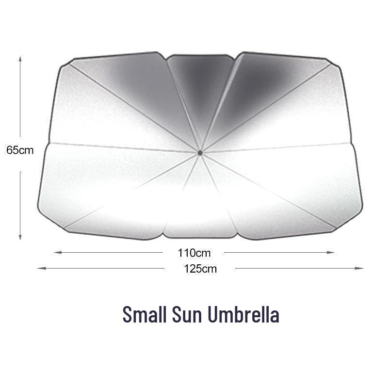 

Folding Car Sunshade Umbrella for Driving School Vehicles