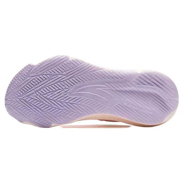 Anta Baiyou Luba 2.0 Mesh Cushioning Slip Resistant Low top Running Shoes Women's Pink (Unisex) Running Shoes 922335590 6