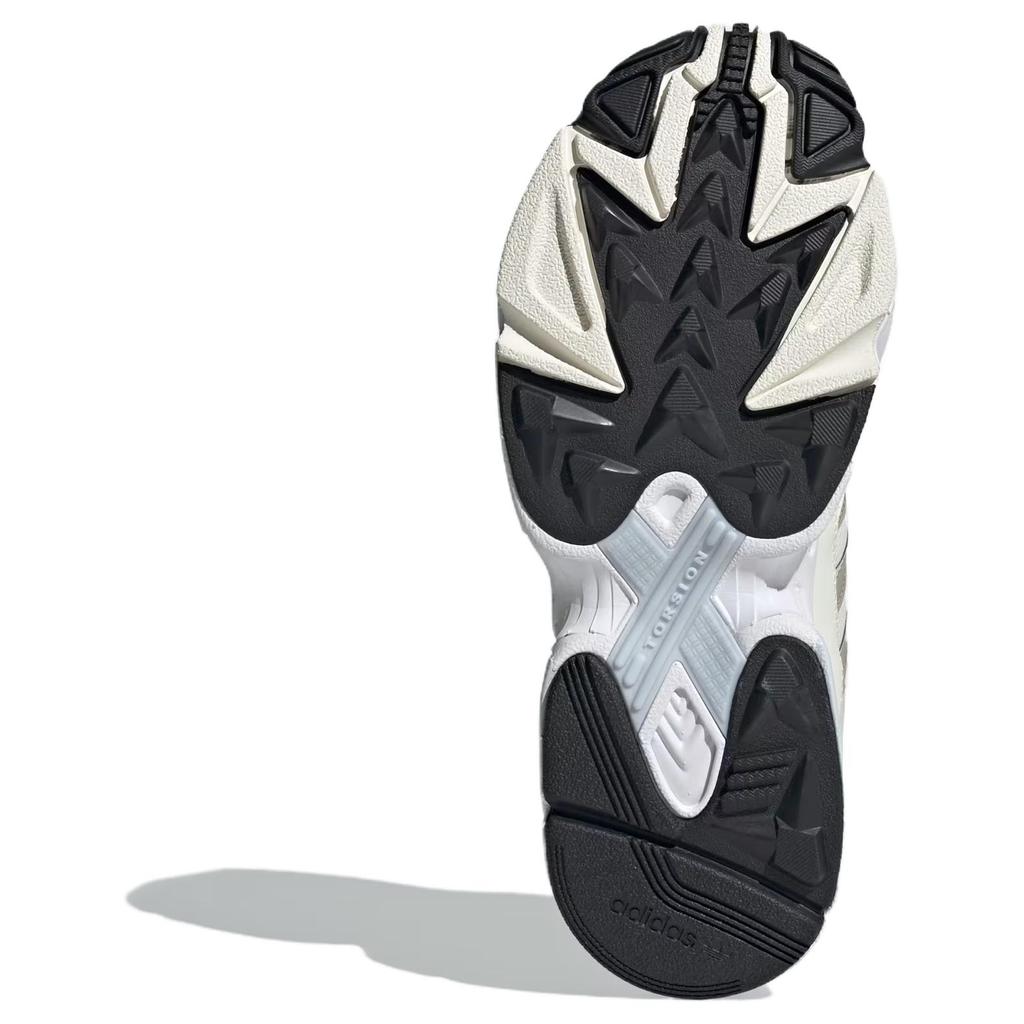 Adidas Originals Falcon Slip Resistant Abrasion Resistant Low top Running Shoes Unisex White Gray IF7056