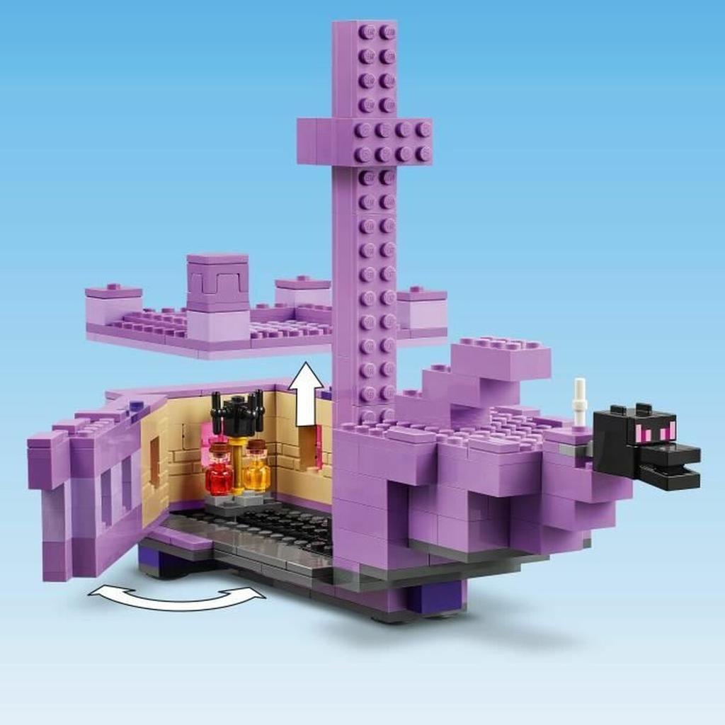 Construction Set Lego Minecraft Multicolor