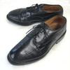 Vintage 80s-90s Allen Edmonds Hillcrest 360° Goodyear Welt Swirl Moc Shoes Size 9.5EEE 27.0-27.5cm Black