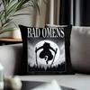 Trending Bbad Omensed Cushion Cover Antidustmite Pillowcase Invisible Zipper Silky Short Plush Sofa Cushion Cover