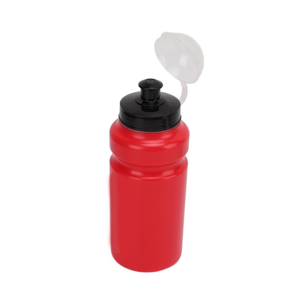 Sports Bottle 500ml Large Capacity Anti Slip Portable Bicycle Drink Kettle for Mountain Bike Cycling AccessoriesRed