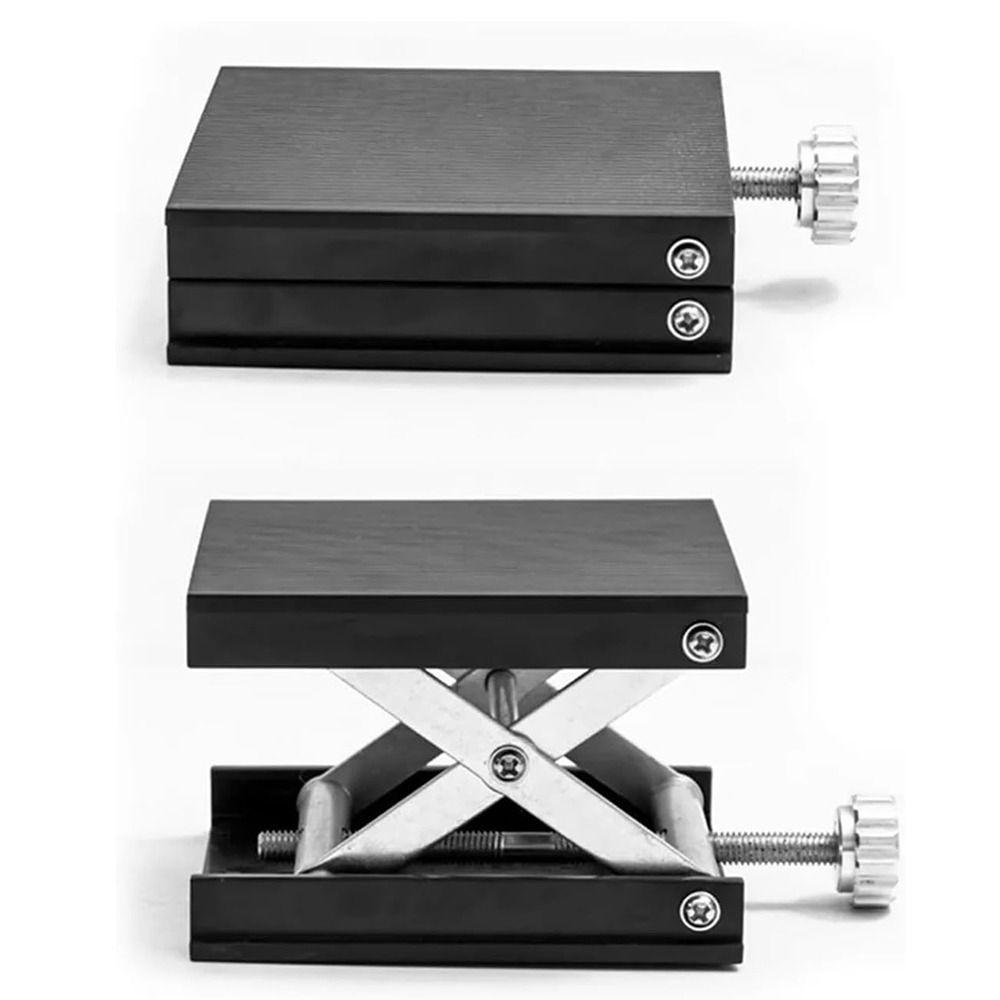 Aluminum Zinc Zinc Alloy Lab Jack Stand Platform Lift Height Range Metal Bracket Lifting Rack  Scientific