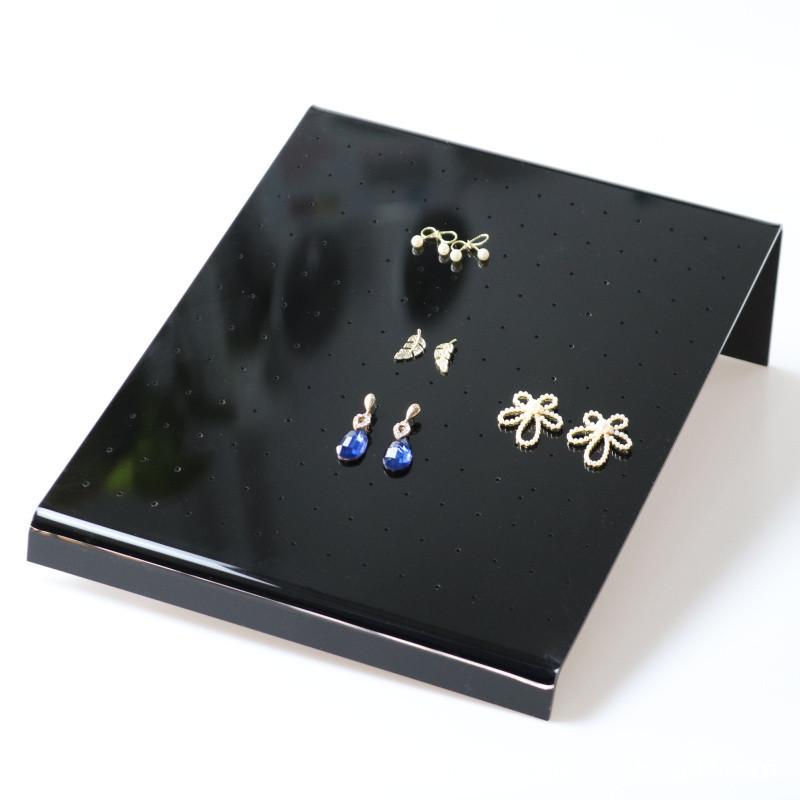 Multi Functional Transparent Acrylic Display Stand Perforated Jewelry Display Stand Earring Multi-layer Storage Stand Organic Glass Display Board