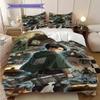 Attack Titan Set Bedding 1 Duvet Cover 2 Pillowcase Without Core Duvet Cover And Pillowcase Bedding Set Soft And Comfortable