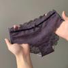 Ladies Summer Thin Sexy Pure Desire Lace Breathable Low Waist Triangle Briefs