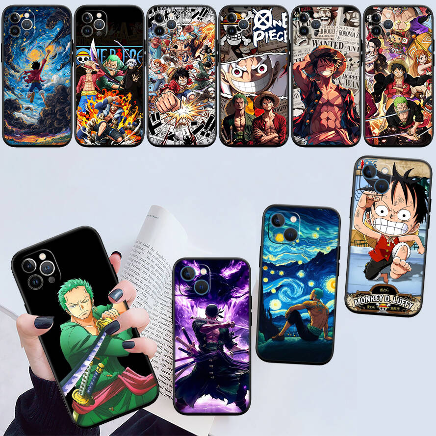 One Piece Luffy Zoro Phone Case for Motorola Edge 60 60s 70 G86 G56 G54 E14 G04S G45 G54 G64 X30 X40 X50 S30 S50 Pro Power Tylus