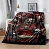 Coperta stampata con copertina dell'album Slipknot, Rap-Metal, Heavy Metal, Morbida e Calda in Flanella, per Divano, Letto, Ufficio Portatile, Regalo