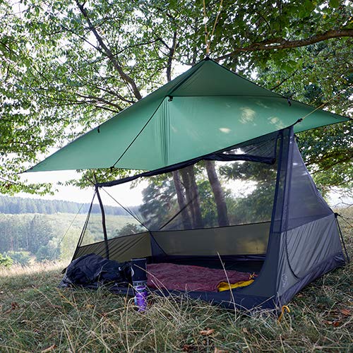 NORDISK Utendørs camping innertelt Troms nettinghytte for 2 personer japansk 117016 [Ekte produkt]