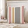 Nordic Style Pillowcase, Soft Breathable Geometric Pattern Cushion Cover, Durable Home Accent, for Sofa Bedroom Bohemian Decor