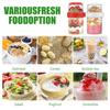 With Topping Yoghurt Pots Reusable Cereal Cup New Breakfast On The Go Cups  Office Workers