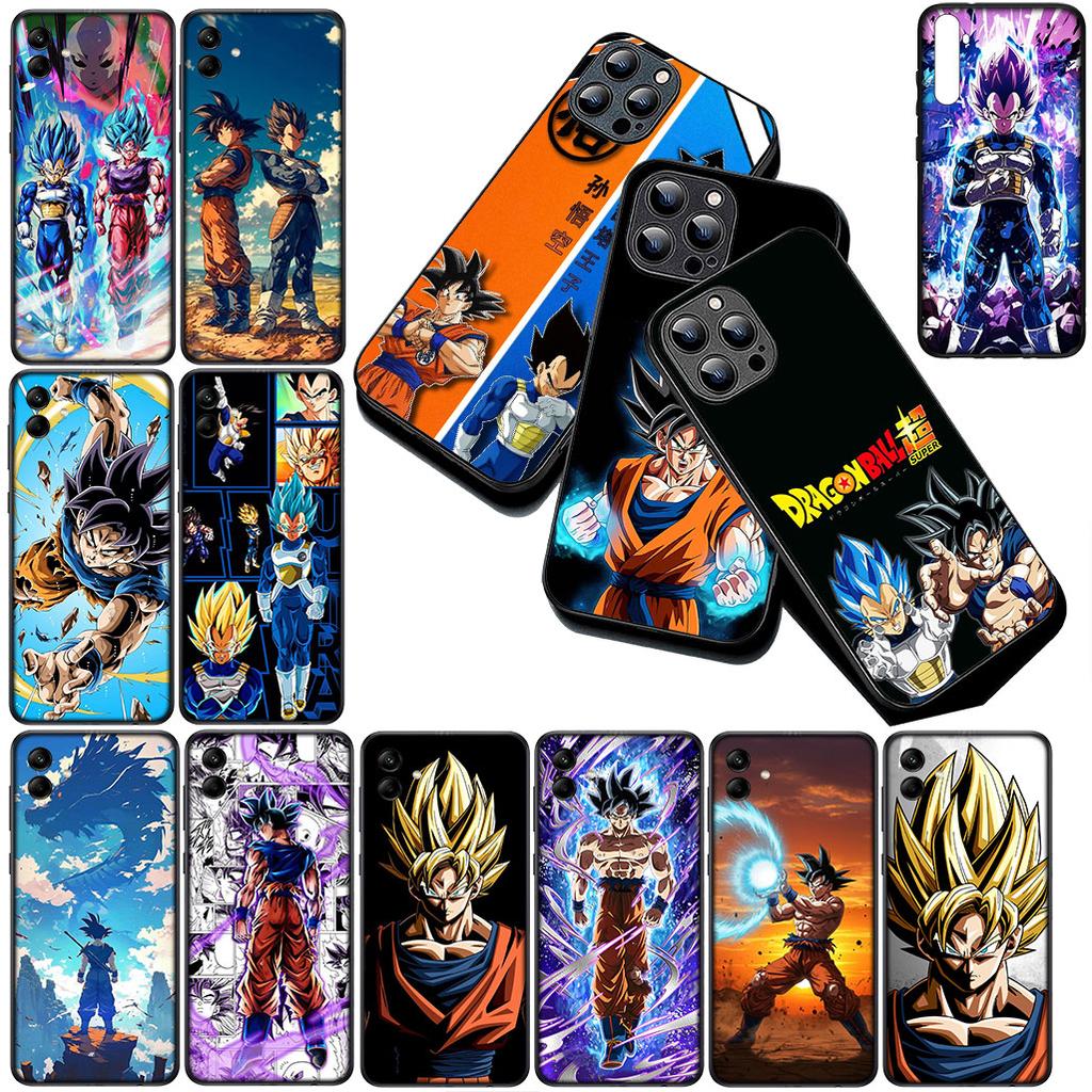 For Motorola Moto G86 G57 E14 E15 G14 G34 G67 G84 G24 A54 G15 Power E22 Phone Cover Soft Case Super Vegeta Dragons Gokus Balls Z