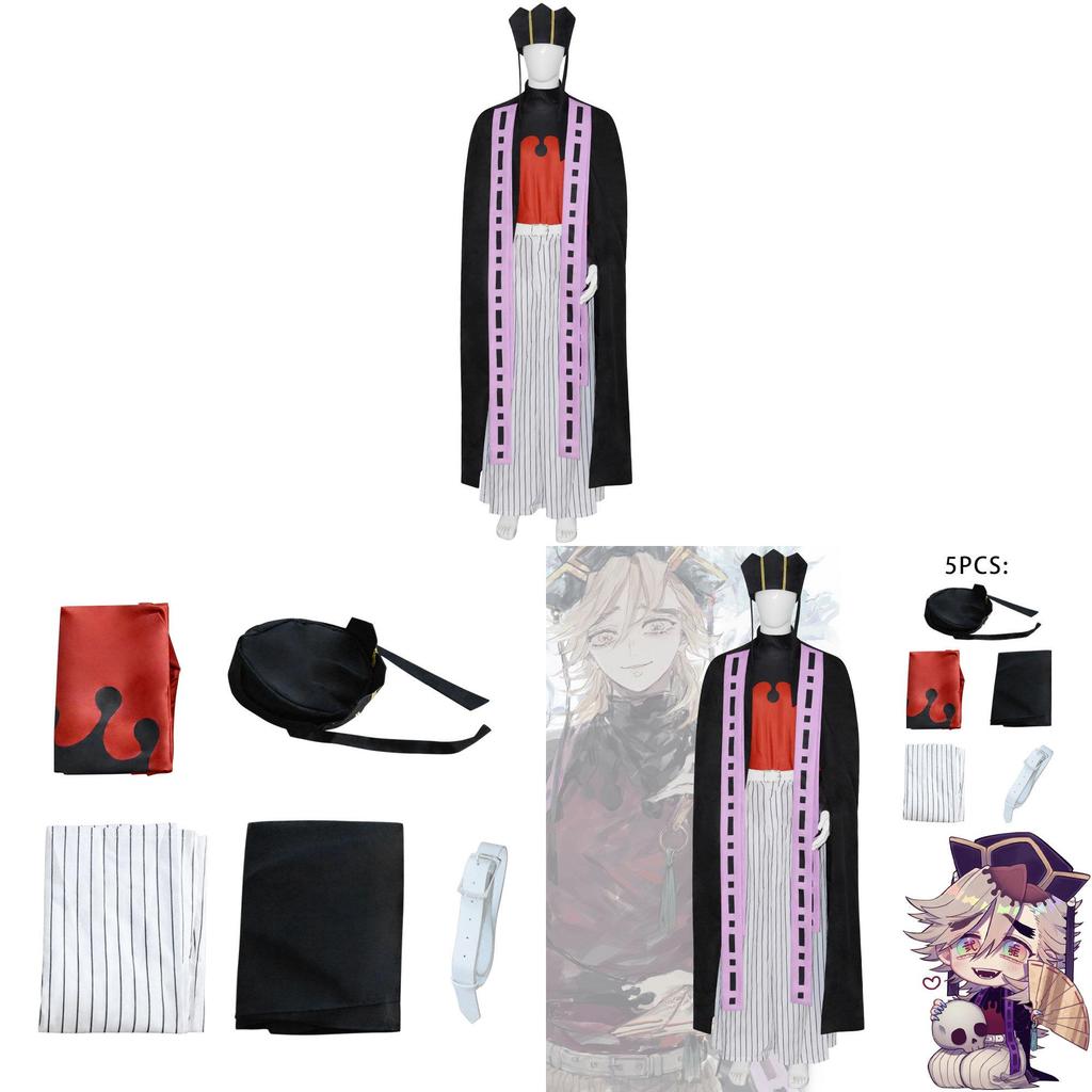 Demon Slayer Douma Cosplay Costume For Kids And Adults With Polyester Fabric For Anime Role Play