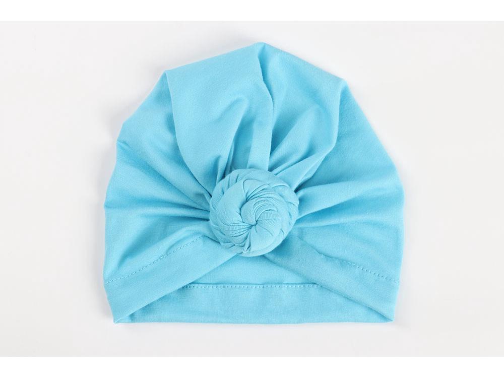 Autumn/Winter Fashion Parent-Child Cotton Turban Headscarf Hat Yoga Pleated Cap