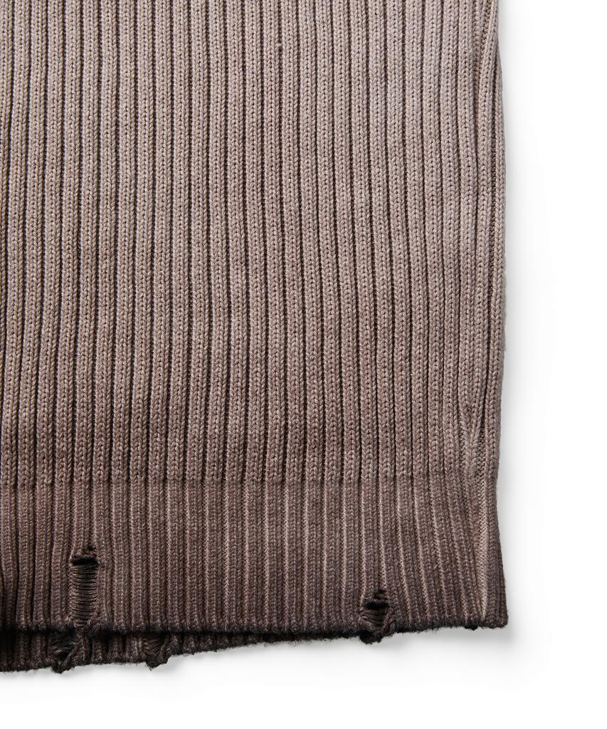MMIC Musk Zip-Up Knit (Brown)
