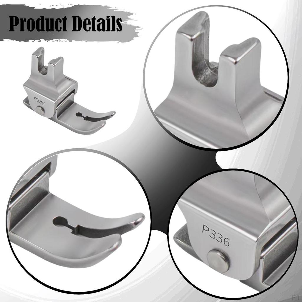 Stopka do maszyny do szycia, Wielofunkcyjna stopka do ściegu prostego, Standardowa stopka do włókien syntetycznych, Akcesorium