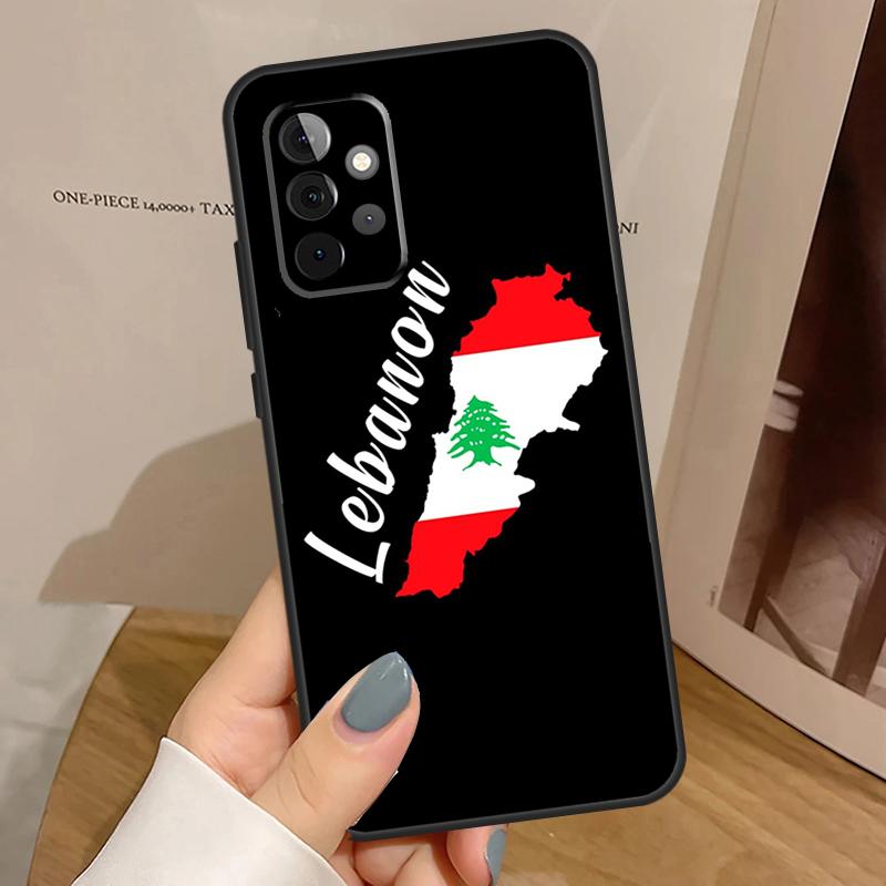 

Lebanese Lebanon Flag Case For Samsung Galaxy A34 A54 A14 A15 A35 A55 A52 A32 A12 A51 A71 A13 A23 A33 A53 Cover Samsung A14