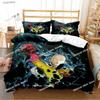 One Punch Man Cartoon Anime All Season Bedding Set Printed Duvet Cover Pillowcase Single Double Style Queen King Size Sets