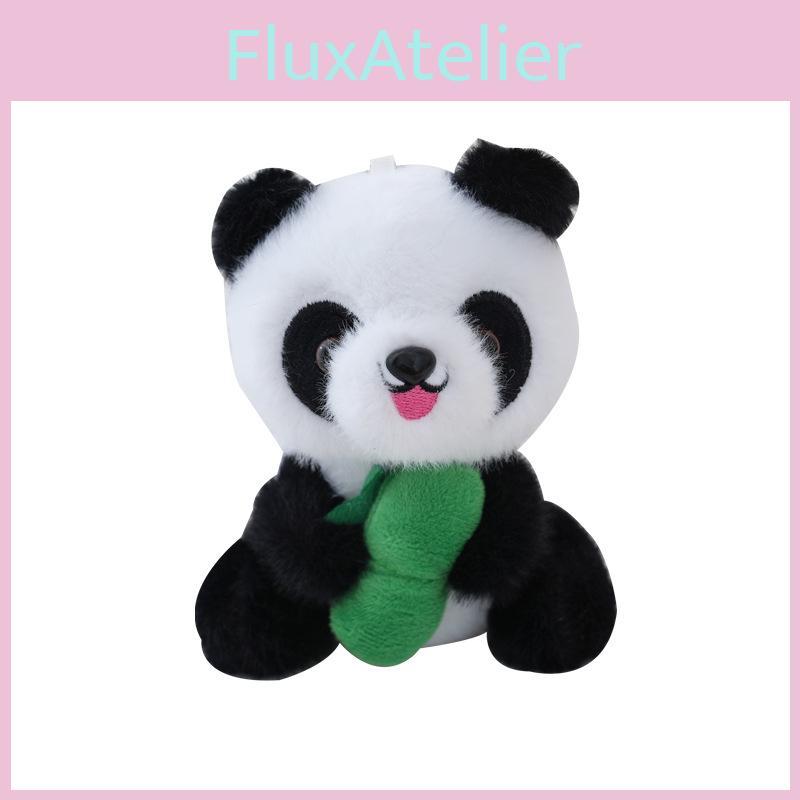 Panda Bamboo Adorable Plush Toy Keyring Key Chain Backpack Pendant Gift Kids
