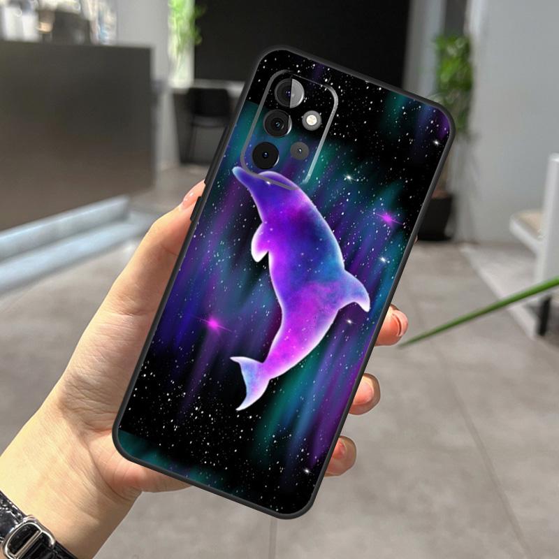 Ocean Dolphin Case For Samsung Galaxy A56 A36 A26 A16 A06 A25 A54 A34 A14 A52 A32 A12 A13 A33 A53 A15 A35 A55