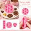 3pc Silicone Mold Set for Cake Baking Soap Making Honeycomb Bee Sunflower Design Flexible Nonstick Molds for Crafting and Baking
