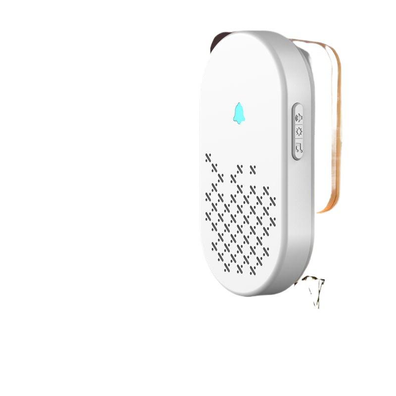 Wireless Long-Range Smart Doorbell with Electronic Remote, Plug-Free, Volume Control, and Senior Call Button