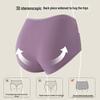 Maoren Women's High-Waist Tummy Control Antibacterial Cotton Underwear 4-Pack