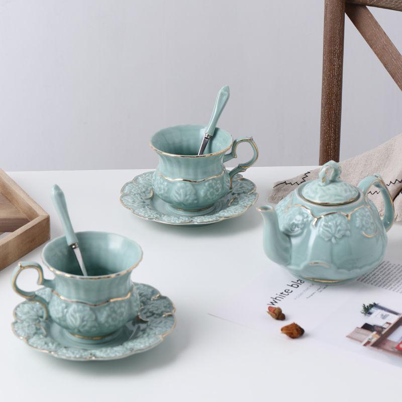 Tasse A Cafe Fleur Tasse A The Ensemble Menage Petit Luxe Style Europeen British American Simple Ins Drinking Cup Nordique Haut De Gamme Acheter A Prix Bas Livraison Gratuite Avis Reels