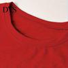 Casual Loose Fit Pullover Spring Autumn Women Sweatshirt Heart Print Pure Color Round Jumper Neck Long Sleeves Valentines Day Top Thick Warm Winter