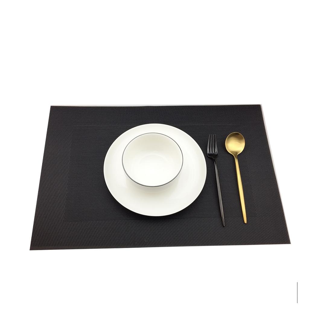 6Pcs/Set PVC Place Mat Dining Table Mats Set Table Bowl Pad Napkin Dining Table Pad Wine Coasters Tray Mat Coasters Kids