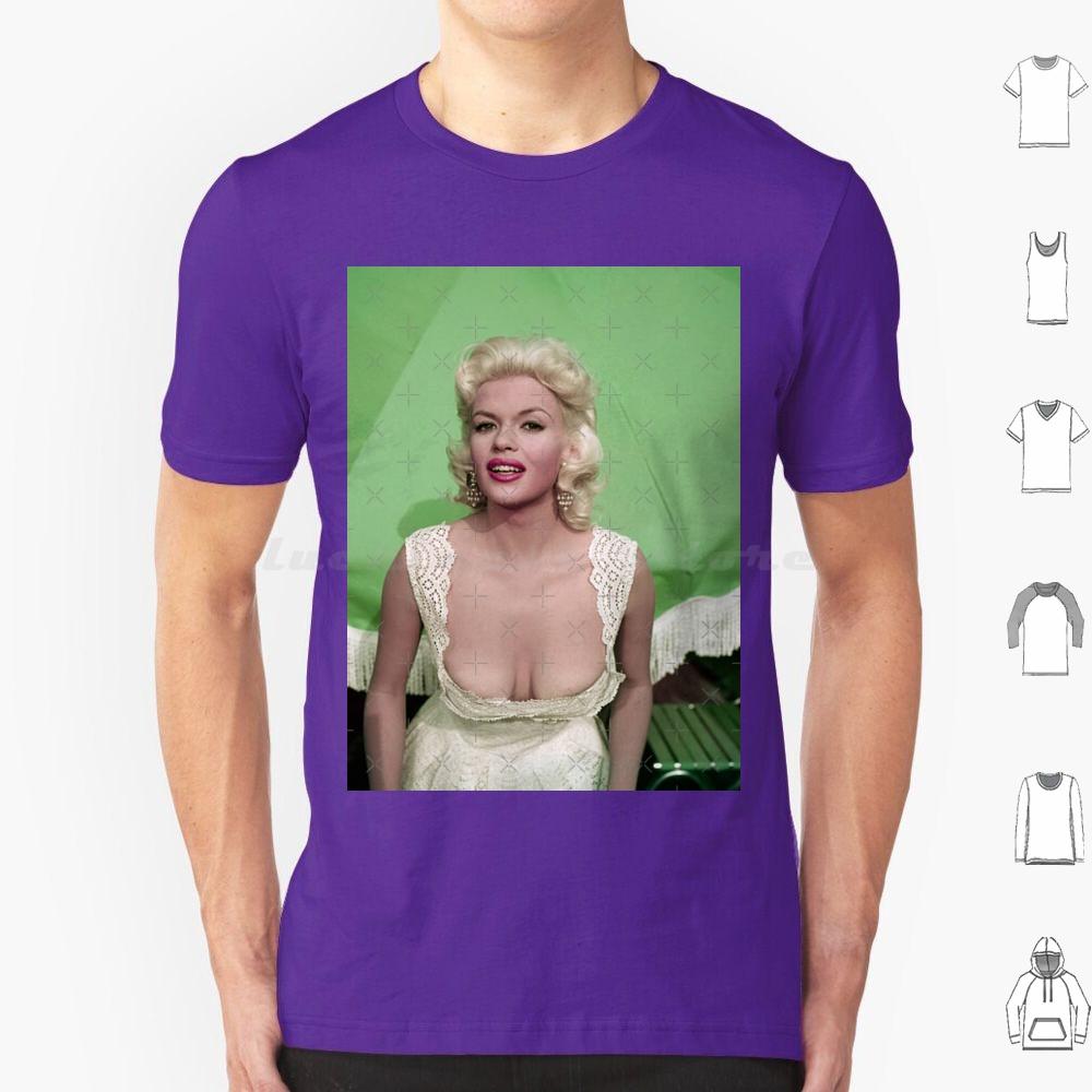 Jayne Mansfield T Shirt 6xl Cotton Cool Tee Jayne Mansfield Actress Movies Film Celebrity Vintage Classic Star Famous Hollywood