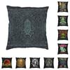 Cthulhu Mythos Lovecraft Throw Pillow Case 40*40cm Sofa Horror Movie Monster Cushion Cover Soft Pillowcase Double-sided Printing