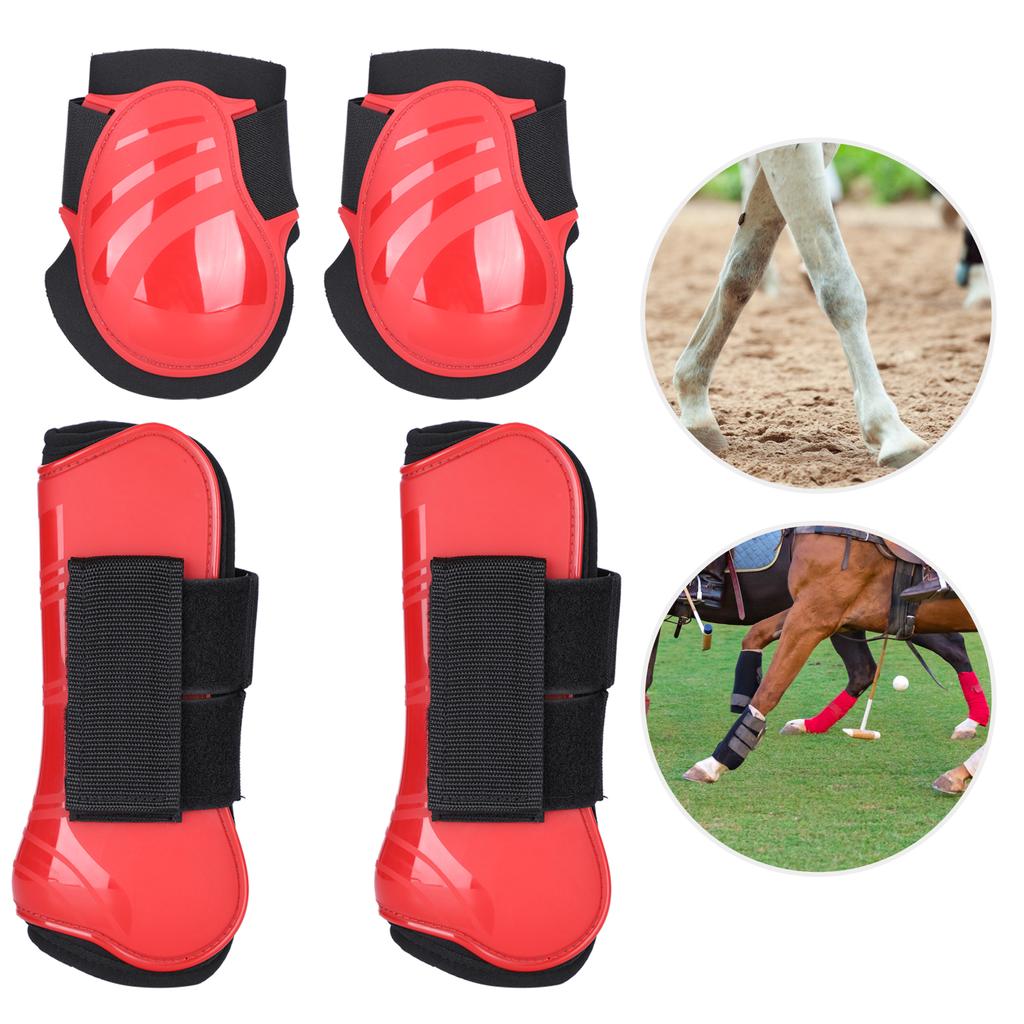 Horse Support Boots Leg Thicken Cov Elastic Brthable Wrap Cushion Pad