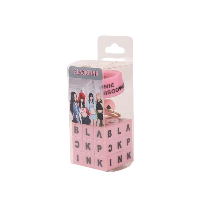 Einzigartiger Blackpink Plastik Schlüsselanhänger Würfel Glöckchen Anhänger Tolles Geschenk für Fans!
