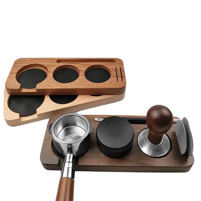 Support de station de tassage 51/58 mm Base antidérapante Tapis pour tamper à expresso Support Cuisine