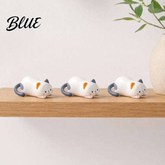 Children Cat Toy 1/3Pcs Wind-up Rolling Toy Stress Anxiety Relief Kitten for Interactive Desk Decoration Clockwork Animal Kids Adults Mini