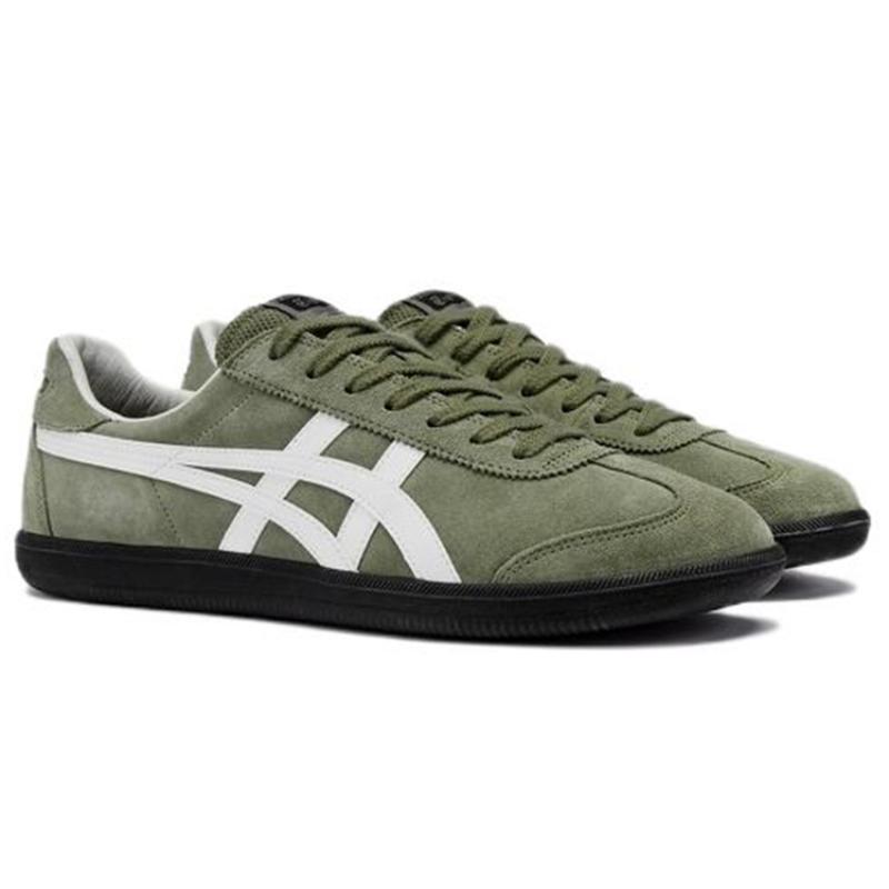 ONITSUKA TIGER Tokuten Burnt Green White Black Sneakers 1183A907-300