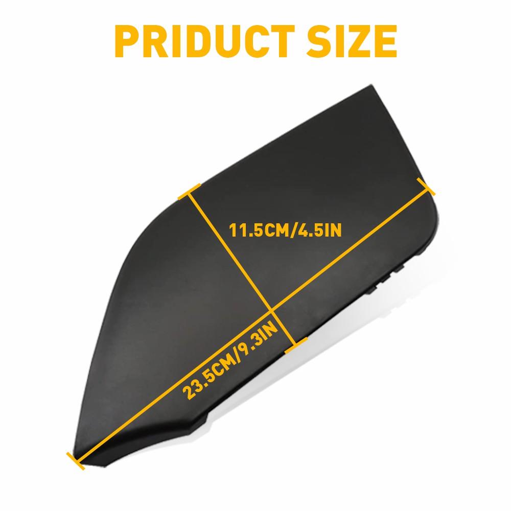 Front Bumper Tow Hook Eye Cover Cap For Nissan Rogue 2017 2018 2019 2020 OE 622A0-6FL0H Only Fit Standard Model