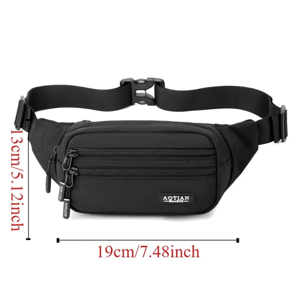 Large Capacity Sports Phone Bag Multi-function Men Chest Bag Gym Bag Running Waist Bags  Sports