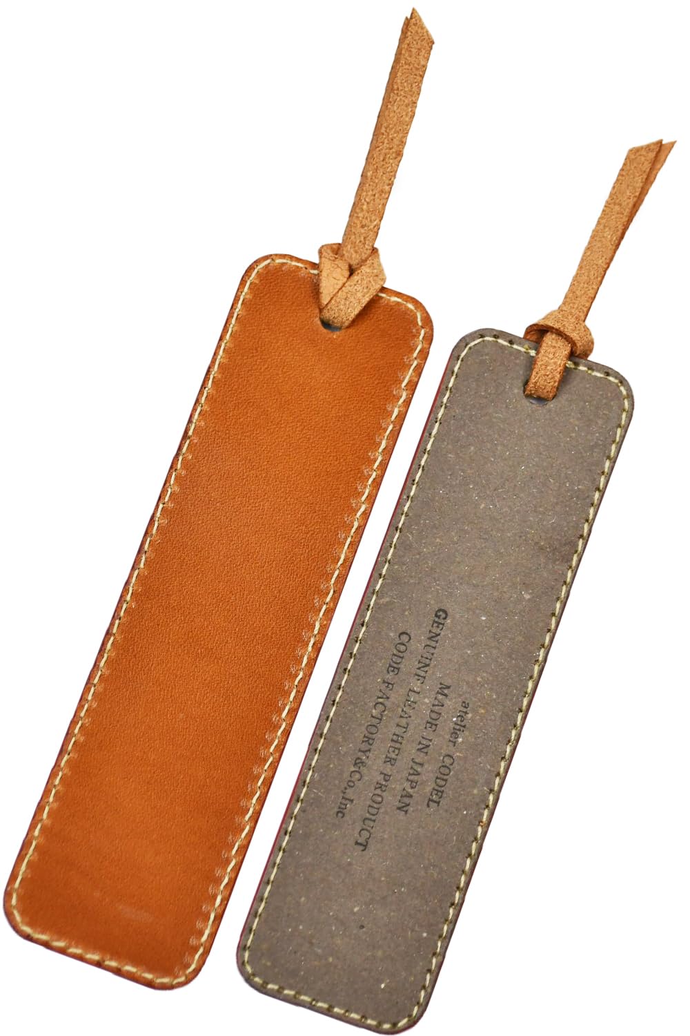 

atelierCODEL Bookmark Bookmark Кожа Tochigi Leather Letterpress Printing (Натуральный коричневый)