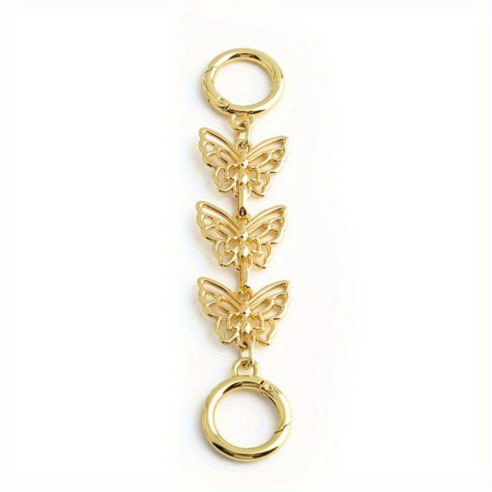 1 st Fjärilsplånbok Förlängare Väskkedja Rem Handväska Axelrem Kedja DIY Kedjeförlängare