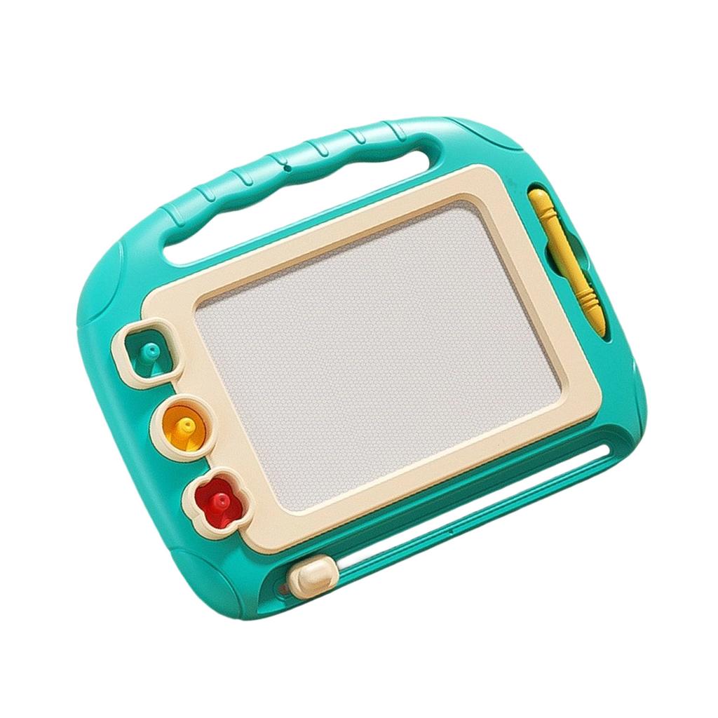 Children Magnetic Drawing and Writing Board Toy with Stamper & Pen Interactive Educational Learning Toy for Preschoolers