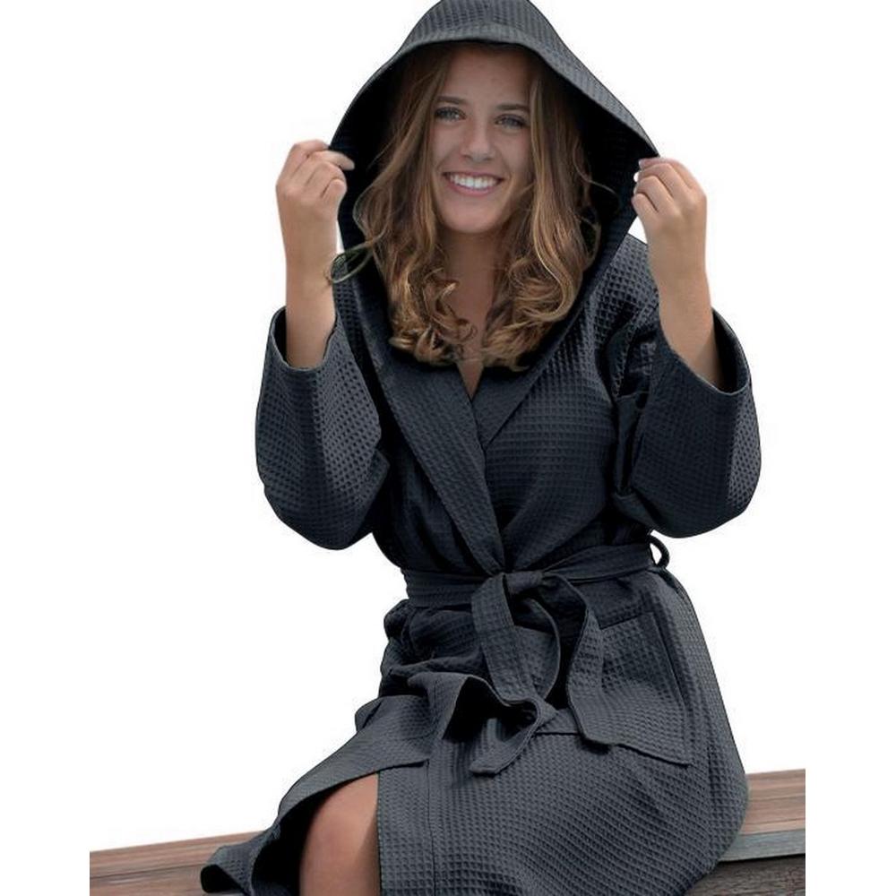 ARTG Womens/Ladies Robezz Waffle Hooded Dressing Gown
