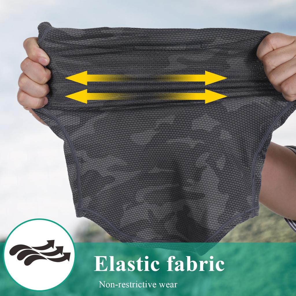 Sommer Eis Kühl Bandana Ohrhänger Schal Sport Sonnenschutz Gesichtsmaske Wandern Camping Taktisch Angeln Fahrrad Ski Nackenschutz