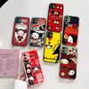Popular Animation P-Pucca For IPhone 15 16 Pro Max 11 12 13 14 XS XR X Plus 16E Matte Translucent Phone Cover