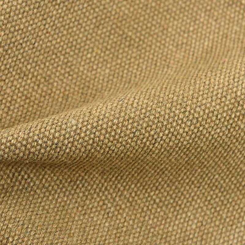 Men's Large Capacity Crossbody Bag Multi-Layer Canvas Shoulder Bag