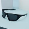 Unisex Polarized Camouflage Sports Sunglasses - Square Frame, Ideal for Cycling, Outdoor Fishing, and Trendy Wear